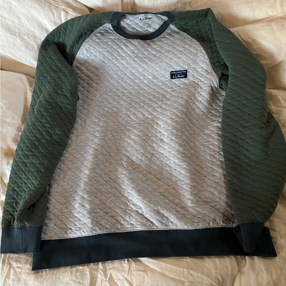 Quilted LL Bean sweater - Picture 4 of 6